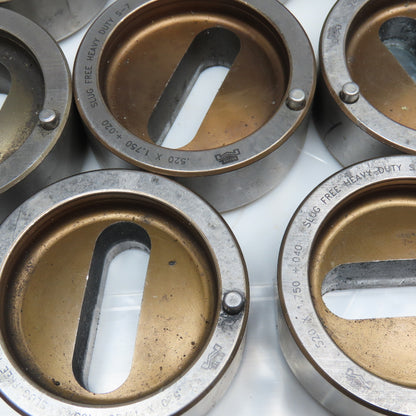 Mate 1.750 1.500 Misc. Oblong CNC Turret Die 2-3/4"OD Lot Of 11