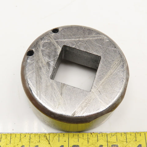 Mate 1.000 +.020 Square CNC Turret Slug Free Die 2-3/4"OD Lot Of 5