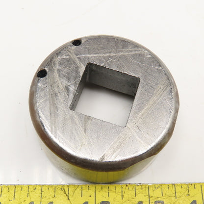 Mate 1.000 +.020 Square CNC Turret Slug Free Die 2-3/4"OD Lot Of 5