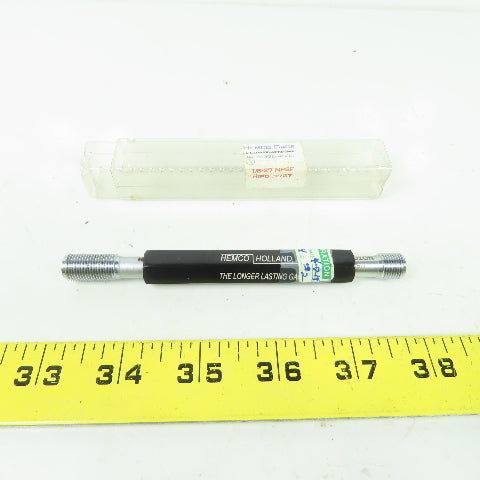 Hemco Thread Plug Gauge 1/8-27 NPTF GO PD .3692 NOT GO PD .3727