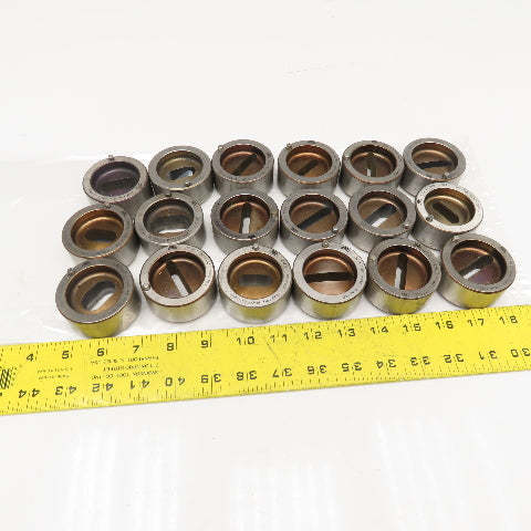 Mate Misc. Lot Oval Oblong Obround CNC Turret Dies 2.250 OD Lot Of 18
