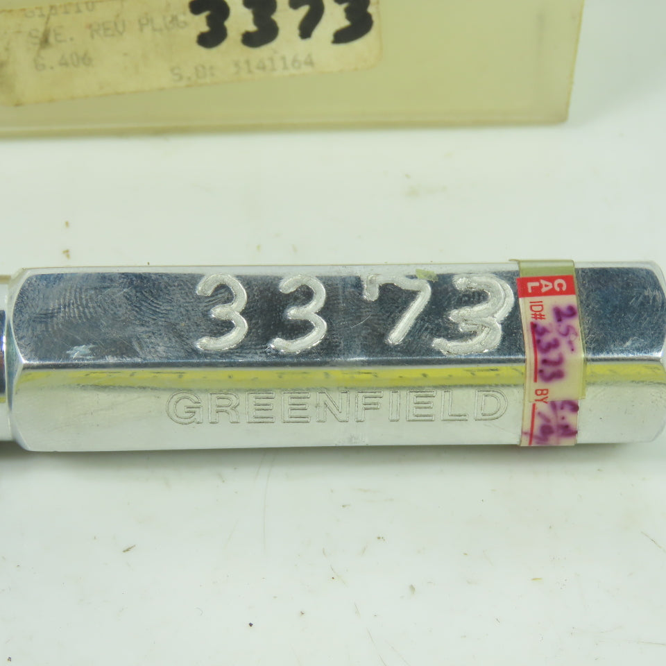 Greenfield 3373 Thread Plug Gauge GO .406 CL-Y