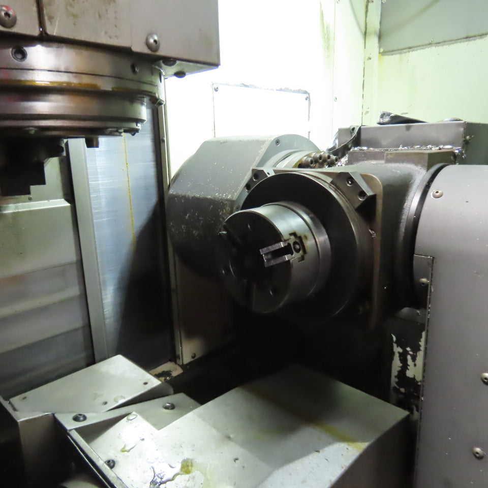 Mori Seiki NTX1000/SZM 5-Axis Dual Spindle CNC Mill-Turn Chip Blaster & Conveyor