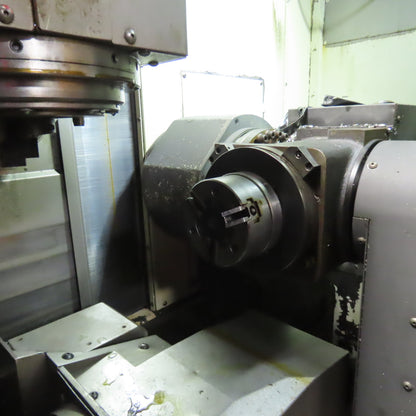Mori Seiki NTX1000/SZM 5-Axis Dual Spindle CNC Mill-Turn Chip Blaster & Conveyor