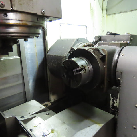 Mori Seiki NTX1000/SZM 5-Axis Dual Spindle CNC Mill-Turn Chip Blaster & Conveyor