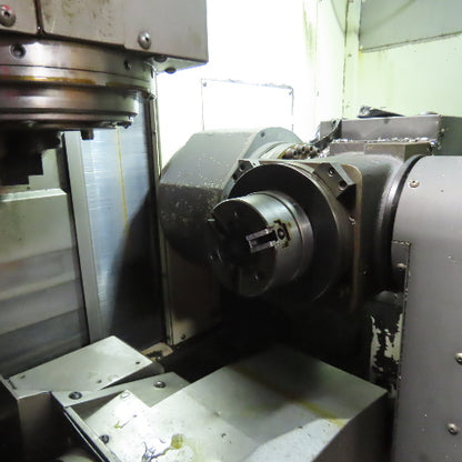 Mori Seiki NTX1000/SZM 5-Axis Dual Spindle CNC Mill-Turn Chip Blaster & Conveyor