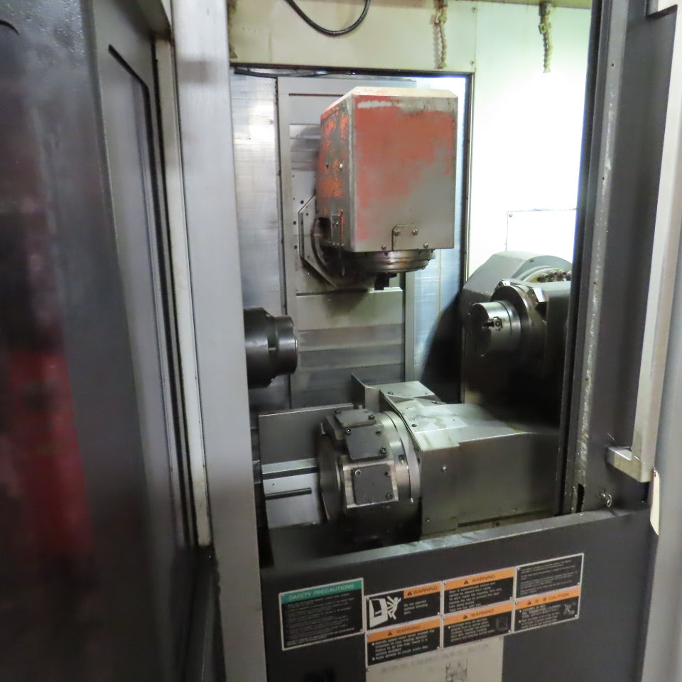 Mori Seiki NTX1000/SZM 5-Axis Dual Spindle CNC Mill-Turn Chip Blaster & Conveyor