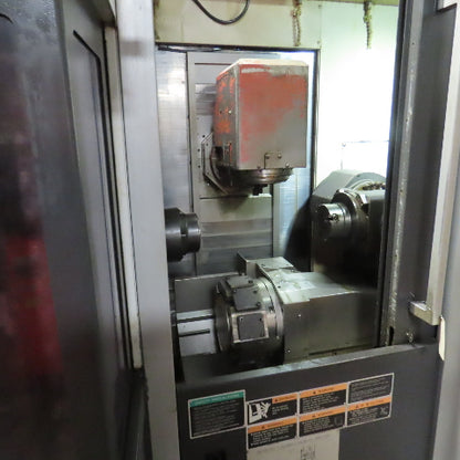 Mori Seiki NTX1000/SZM 5-Axis Dual Spindle CNC Mill-Turn Chip Blaster & Conveyor