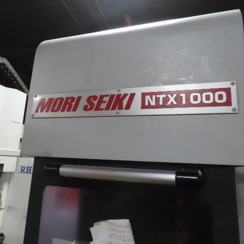 Mori Seiki NTX1000/SZM 5-Axis Dual Spindle CNC Mill-Turn Chip Blaster & Conveyor