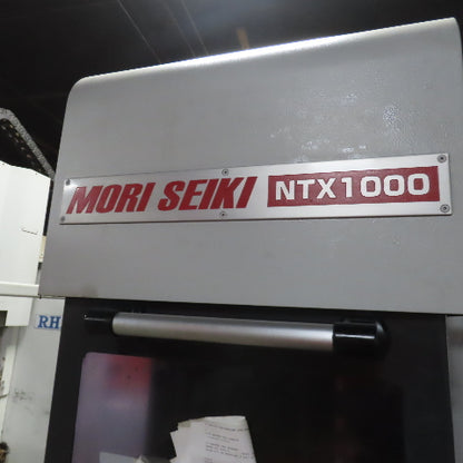 Mori Seiki NTX1000/SZM 5-Axis Dual Spindle CNC Mill-Turn Chip Blaster & Conveyor