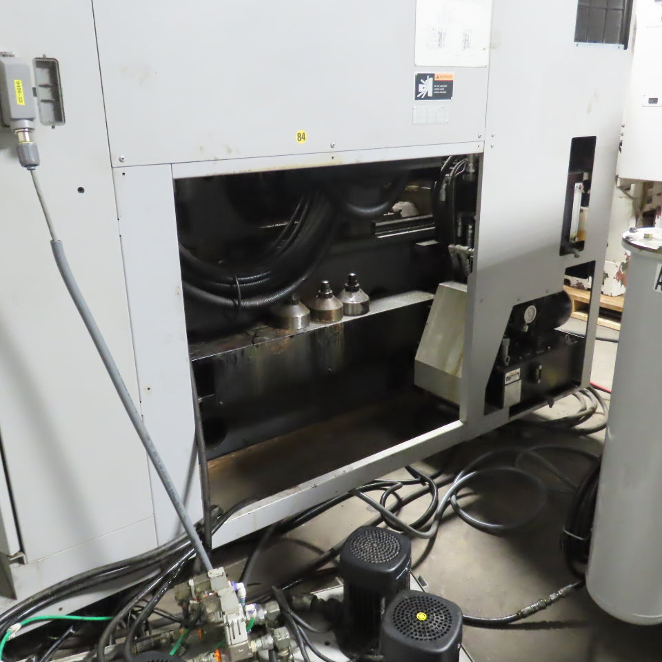 Mori Seiki NTX1000/SZM 5-Axis Dual Spindle CNC Mill-Turn Chip Blaster & Conveyor