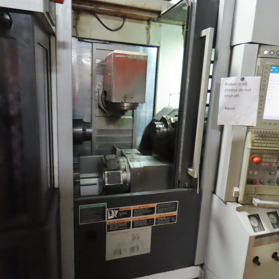 Mori Seiki NTX1000/SZM 5-Axis Dual Spindle CNC Mill-Turn Chip Blaster & Conveyor