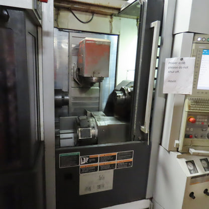 Mori Seiki NTX1000/SZM 5-Axis Dual Spindle CNC Mill-Turn Chip Blaster & Conveyor