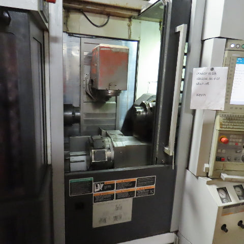 Mori Seiki NTX1000/SZM 5-Axis Dual Spindle CNC Mill-Turn Chip Blaster & Conveyor