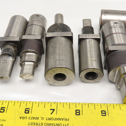 Mate Misc. Oblong Oval CNC Turret Punches Lot Of 8