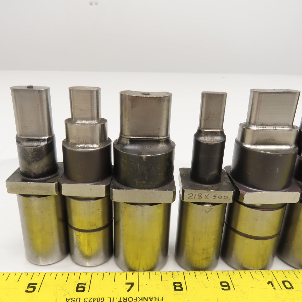 Mate Misc. Oblong Oval CNC Turret Punches Lot Of 8