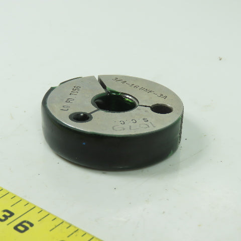 SCC Tread Ring Gauge 3/4-16 UNF-3A LO PD .7056