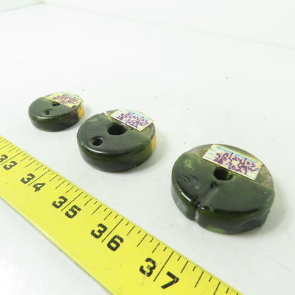 Tread Ring Gauge NO GO 3/8-24 1/2-20 1/4-28 Lot Of 3