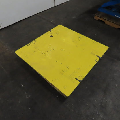 48" x 48" Rotating Lift Table Top ONLY (Believed To Be For A Bishamon)