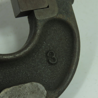 R.D. Suman No.3 Snap Gage TL 6600 3/4"-1"