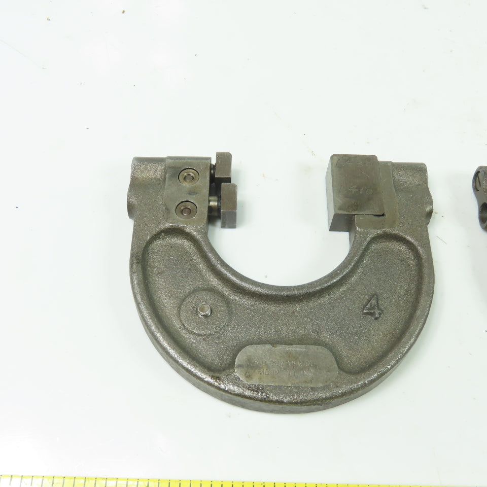 R.D. Suman No.4 Snap Gage TL 6600 1-1/4"-1-1/2" Lot Of 3