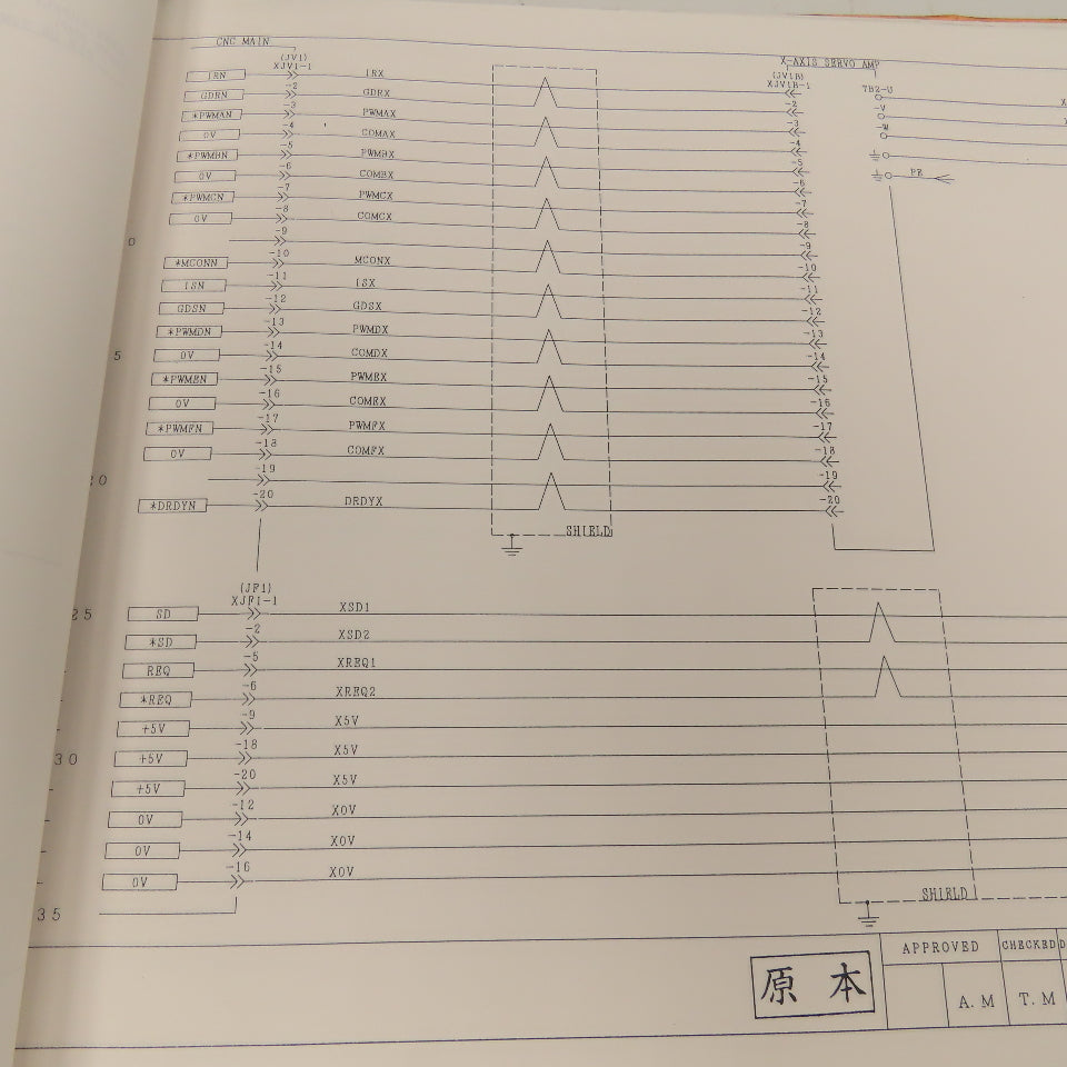 Muratec Murata Wiedemann M5000 Turret Punch Electrical Diagram Manual