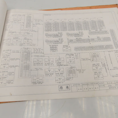 Muratec Murata Wiedemann M5000 Turret Punch Electrical Diagram Manual