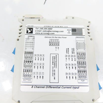Acromag BusWorks XT Serie XT1212-000 8-Channel Differential Current Input Module