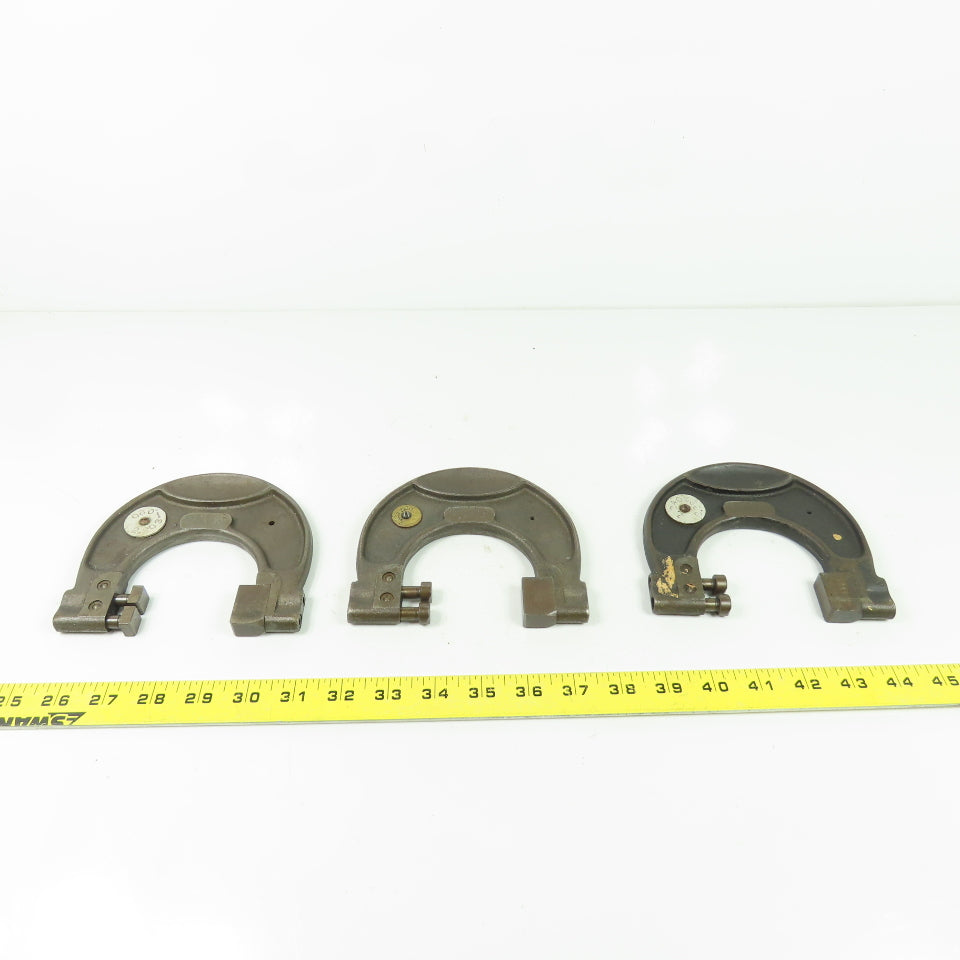 Standard Gage Co No.6 Snap Gage Lot Of 3