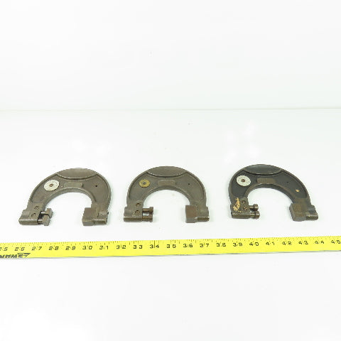 Standard Gage Co No.6 Snap Gage Lot Of 3