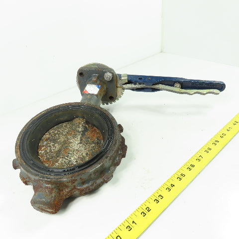 Nibco WD3010 4" Ductile Iron Wafer Butterfly Valve 250PSI