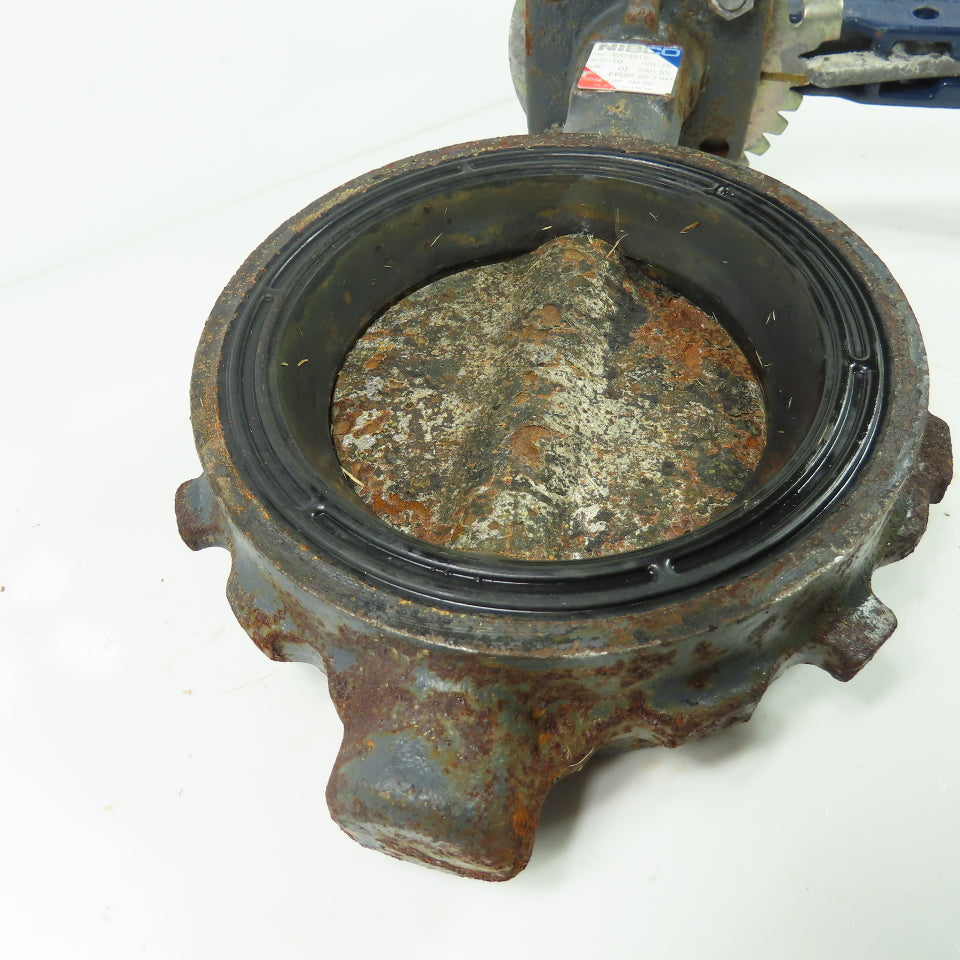 Nibco WD3010 4" Ductile Iron Wafer Butterfly Valve 250PSI