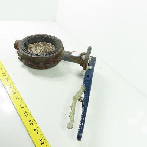 Nibco WD3010 4" Ductile Iron Wafer Butterfly Valve 250PSI
