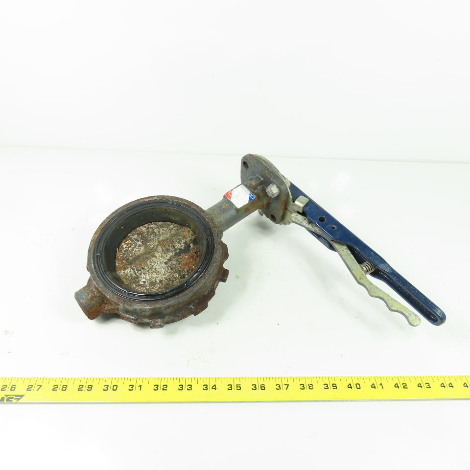 Nibco WD3010 4" Ductile Iron Wafer Butterfly Valve 250PSI