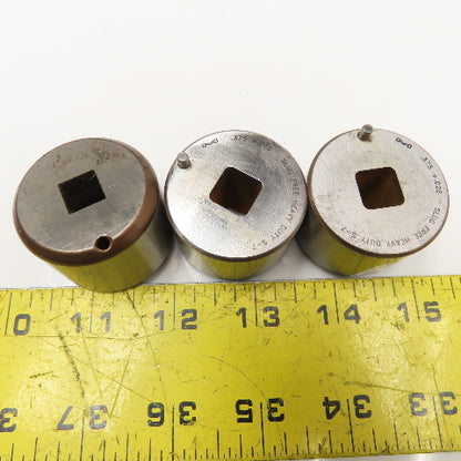 Mate Misc. Unused Shape CNC Turret Die Lot 1-9/16" OD Lot Of 9