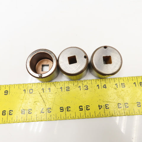 Mate Misc. Unused Shape CNC Turret Die Lot 1-9/16" OD Lot Of 9