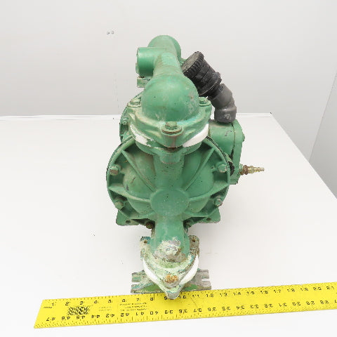 Marathon Pumps MP04M-63 Air Powered Double Diaphragm Pump 1" x 1-1/4" Ports