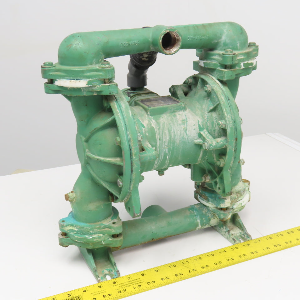 Marathon Pumps MP04M-63 Air Powered Double Diaphragm Pump 1" x 1-1/4" Ports