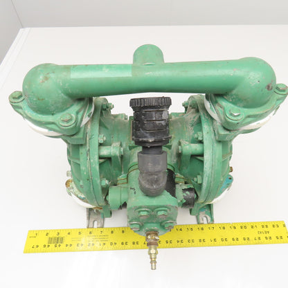 Marathon Pumps MP04M-63 Air Powered Double Diaphragm Pump 1" x 1-1/4" Ports