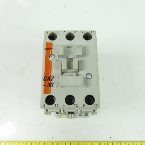 Sprecher + Schuh CA7-30-00 600VAC Contactor 3Ph 55A 120V Coil
