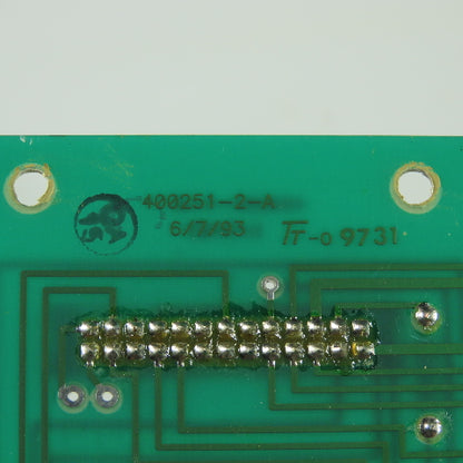 400251-1-A En-Tronics Welder Control Circuit Board