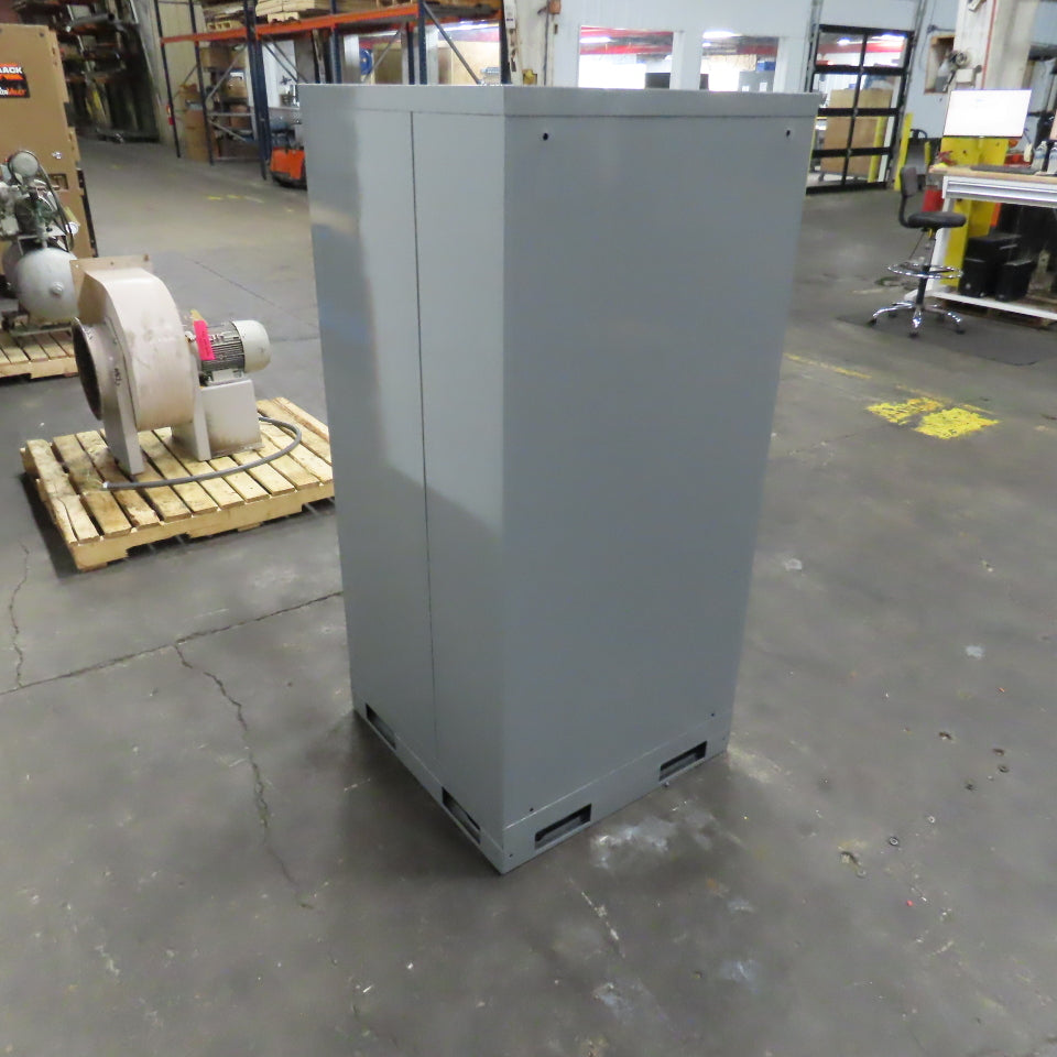 Lista 9 Drawer Industrial Small Parts Tool Storage Cabinet 28 x 28 x 60" Painted