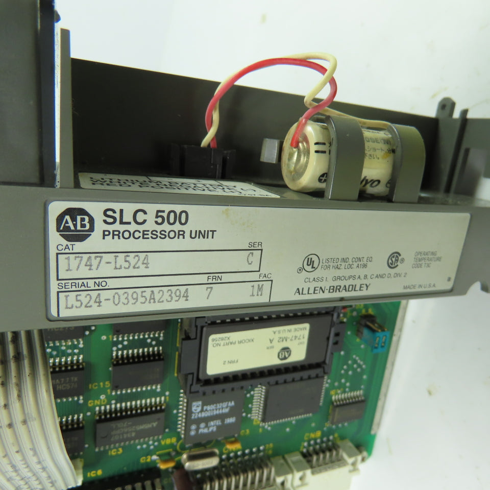Allen Bradley 1747-L524 Ser C Processor Unit FRN 7 FAC 1M