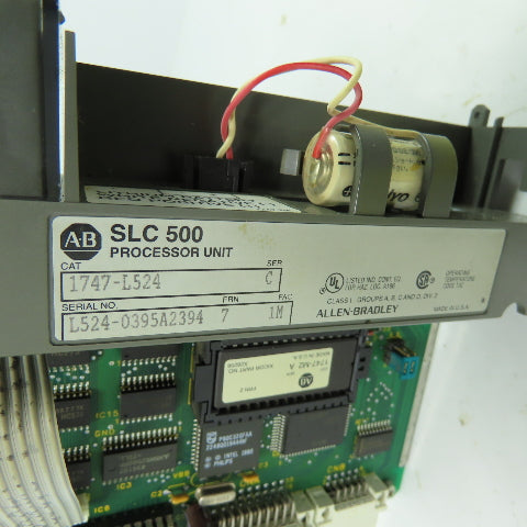 Allen Bradley 1747-L524 Ser C Processor Unit FRN 7 FAC 1M