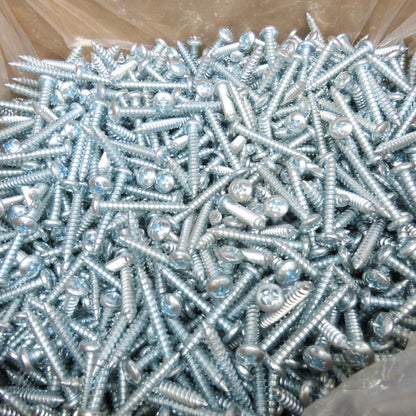 #14-10 x 1-3/4" Phillips Pan Head Tapping Screw Zinc Plated 35Lbs.