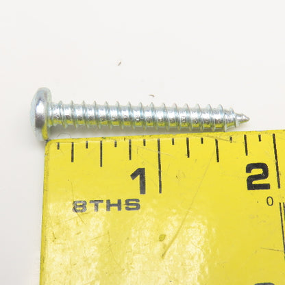 #14-10 x 1-3/4" Phillips Pan Head Tapping Screw Zinc Plated 35Lbs.