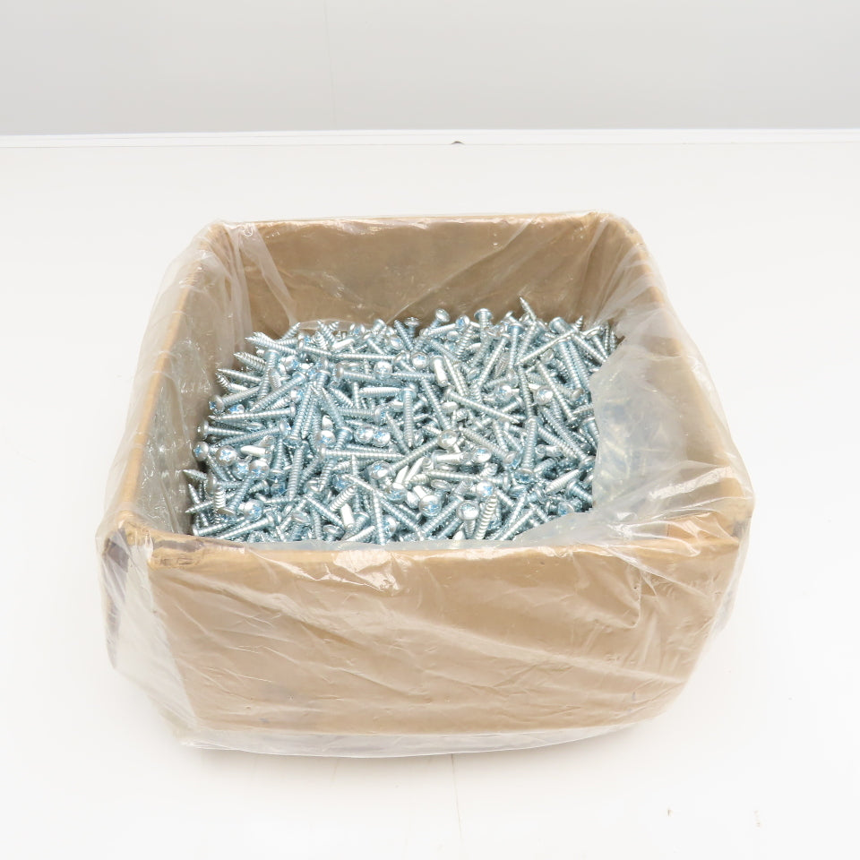 #14-10 x 1-3/4" Phillips Pan Head Tapping Screw Zinc Plated 35Lbs.