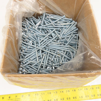 #14 x 3" Phillips Pan Head Tapping Screw Zinc Plated 27Lbs.