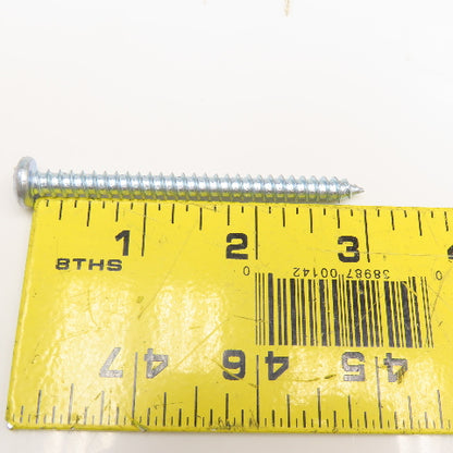 #14 x 3" Phillips Pan Head Tapping Screw Zinc Plated 27Lbs.