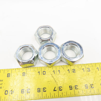 1-8 All Metal Lock Nut Grade C Zinc Plated Lot Of 48